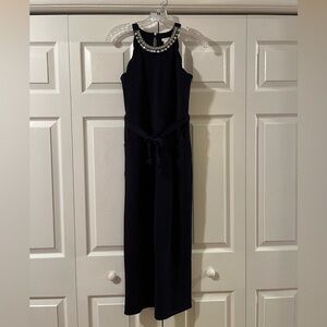 Monteau Girls Embellished Jumpsuit Size L